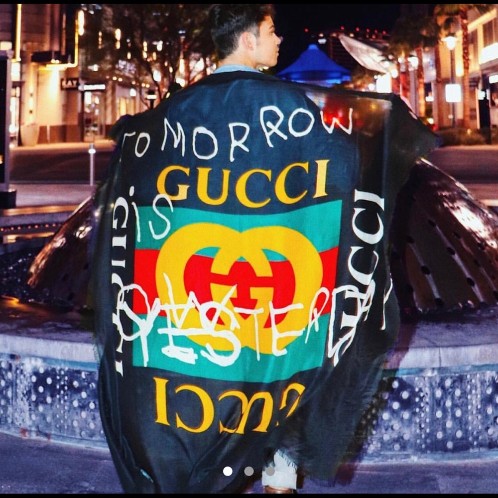 GUCCI SHAWL WORN TWICE